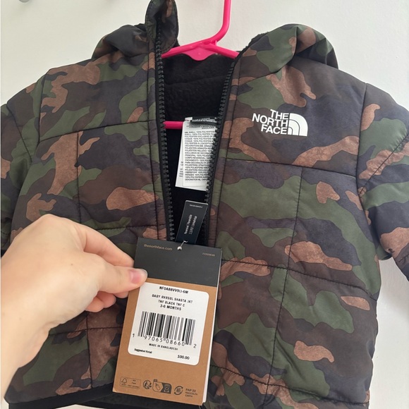 The North Face Camouflage Puffer Jacket